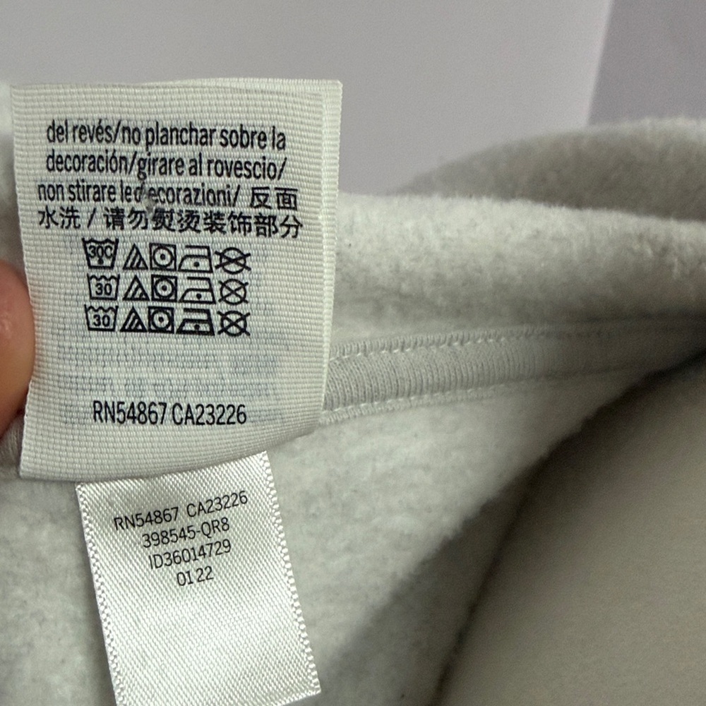 Victoria's Secret PINK Fleece Zip Up Perfect Hoodie in heather grey size XL - Picture 6 of 6